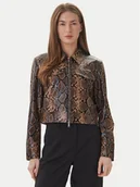 Kurtki damskie - ONLY Kurtka z imitacji skóry Paris 15365492 Brązowy Regular Fit - miniaturka - grafika 1