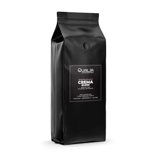 Kawa ziarnista Qualia Crema Blend - 1 kg - Kawa - miniaturka - grafika 1