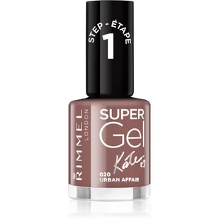 Rimmel London London Super Gel STEP1 lakier do paznokci 12 ml 020 Urban Affair - Lakiery do paznokci - miniaturka - grafika 1