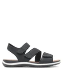 Sandały damskie - Geox Sandały D Sandal Vega D35R6A000EKC9999 Czarny - miniaturka - grafika 1