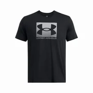Koszulki sportowe męskie - Koszulka męska Under Armour M Boxed Sports Updated Ss Rozmiar: XL / Kolor: czarny/szary - miniaturka - grafika 1