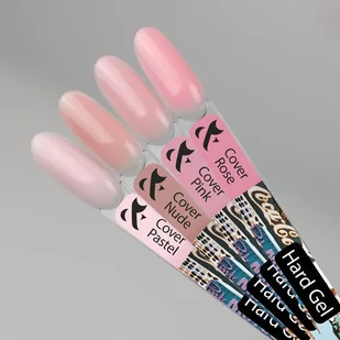 Hard Gel Cover Pink 15ml - Żele do paznokci - miniaturka - grafika 2