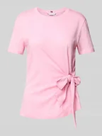Koszulki i topy damskie - T-shirt o kroju regular fit z czystej bawełny - miniaturka - grafika 1