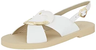 Love Moschino Ja16452g0gia0100, sandały damskie, białe, 35 EU, biały, 35 EU - Sandały damskie - miniaturka - grafika 1