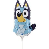 Balony i akcesoria - Balon foliowy Bluey - 36 cm Grabo - miniaturka - grafika 1