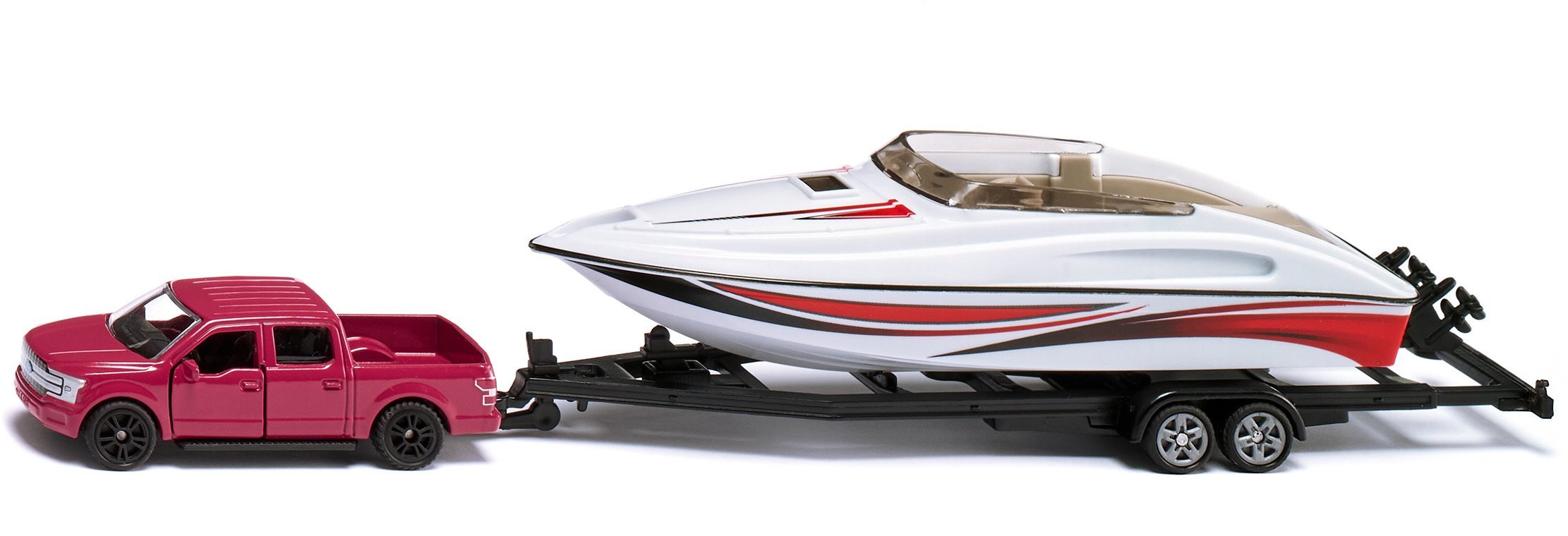 Usorteret Siku Ford F150 with Motorboat
