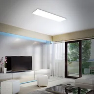 Lampy pozostałe - Briloner Panel natynkowy LED Slim 58x20cm on/off 4000K biały - miniaturka - grafika 1