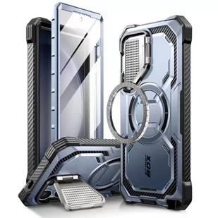 Etui SAMSUNG GALAXY S24 ULTRA Supcase IBLSN ArmorBox MagSafe niebieskie - Etui i futerały do telefonów - miniaturka - grafika 1