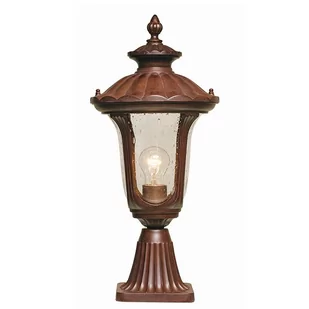 Elstead Lighting Chicago Pedestal Lantern Small CC3/S Lampa ogrodowa IP44 stylowa CC3/S) - Lampy ogrodowe - miniaturka - grafika 1