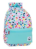 Plecaki - Safta Benetton Szaszłyki, Wielobarwny, 300x140x460 mm, Plecak 758 - miniaturka - grafika 1