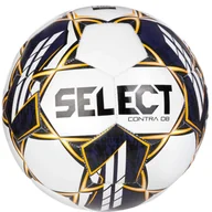 Piłka nożna - Piłka nożna Select Contra DB FIFA Basic v23 biało-purpurowa 18329 - rozmiar piłek - 5 - miniaturka - grafika 1