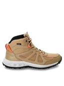 Buty trekkingowe damskie - Jack Wolfskin Trekkingi Woodland 2 Texapore Mid W 4051331 Beżowy - miniaturka - grafika 1
