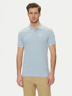 Blend Polo 20708180 Błękitny Regular Fit - Koszulki męskie - miniaturka - grafika 1