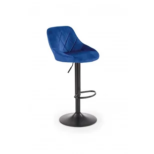 Halmar Hoker H-101 Granatowy V-CH-H/101-GRANATOWY - Taborety i hokery - miniaturka - grafika 2