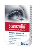 Wzrok i słuch - Polpharma ZAKŁADY FARMACEUTYCZNE S.A. Starazolin 0.05% krop.d/oczu 2x5ml - miniaturka - grafika 1