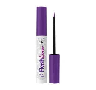 GOLDEN ROSE FLASH LINER EYELINER W PŁYNIE 107 PLUM PURPLE 3,5ML - Eyelinery - miniaturka - grafika 1