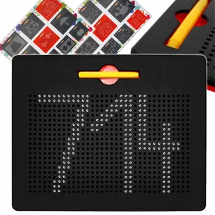 Tablica Magnetyczna Kulki 714 Sztuk Wzorniki Do Rysowania Duża Xxl - Tablice dla dzieci Tablica Magnetyczna Kulki 714 Sztuk Wzorniki Do Rysowania Duża Xxl - Tablice dla dzieci - miniaturka - grafika 1