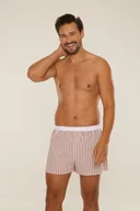 Majtki męskie - Bokserki Taylor 826 Brązowe - miniaturka - grafika 1