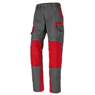 Spodnie damskie - KÜBLER Workwear KÜBLER INNOVATIQ damskie spodnie robocze piaskowo-brązowe/czarne, antracyt/średni czerwony, 40 - miniaturka - grafika 1
