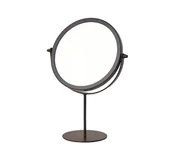 Lusterka do makijażu - eCarla lusterko obrotowe czarne L14CZ - miniaturka - grafika 1