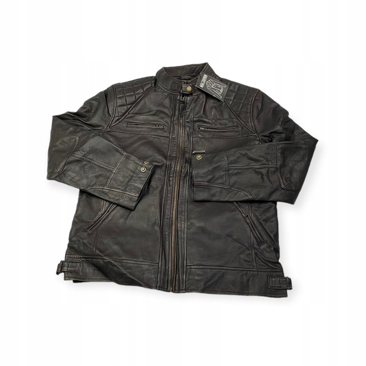 Skórzana kurtka męska Real Leather M