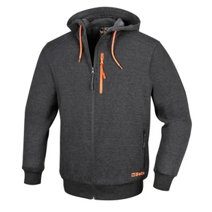 Bluza 7665G szara z kapturem zapinana na zamek, roz. M Beta - Odzież robocza - miniaturka - grafika 1