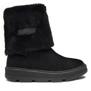 Botki Unisa Fossy Sde Pon Czarny - Botki damskie - miniaturka - grafika 1