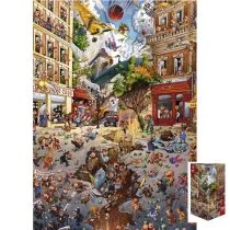Heye Apocalypse Loup puzzle 2000 elementów - Puzzle - miniaturka - grafika 1