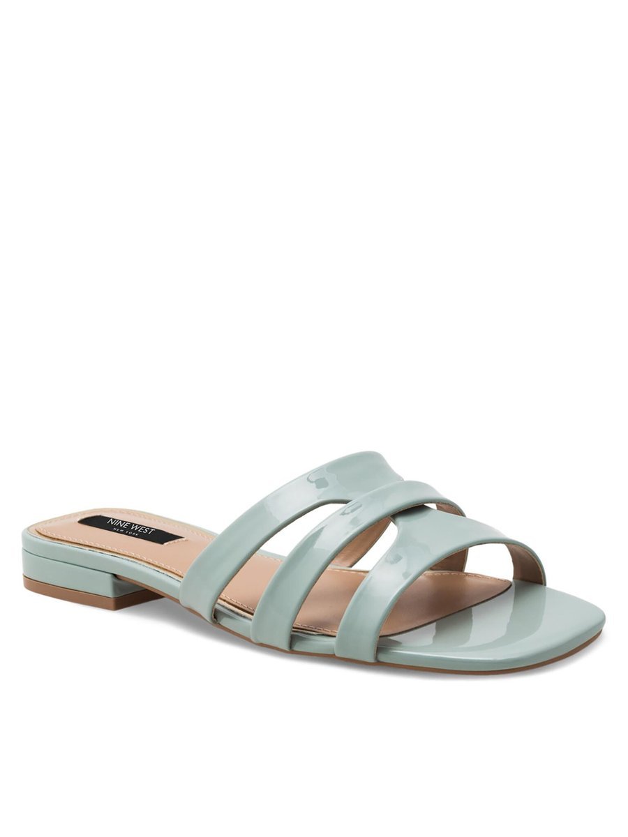 Nine West Klapki Damskie Niebieski 123AL1207-1
