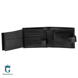 Mały zapinany portfel męski Pierre Cardin TILAK06 323A RFID - Portfele - miniaturka - grafika 4