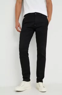 G-Star Raw spodnie D21974.C105 męskie kolor czarny w fasonie chinos - Spodnie męskie - miniaturka - grafika 1