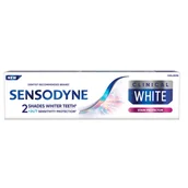 Pasty do zębów - Sensodyne Clinical White Stain Protector wybielająca pasta do zębów 75ml - miniaturka - grafika 1