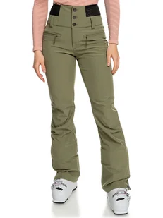 Roxy Spodnie narciarskie w kolorze khaki - Spodnie narciarskie - miniaturka - grafika 1