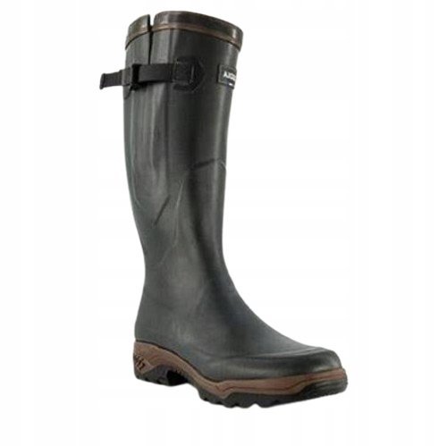 AIGLE MĘSKIE KALOSZE WSUWANE KHAKI LOGO 40 1J8A