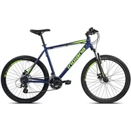 Rowery - Rower górski MTB INDIANA X-Pulser 2.6 M17 26 cali męski Niebiesko-żółty - miniaturka - grafika 1