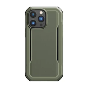 Raptic X-Doria Fort Case etui iPhone 14 Pro Max z MagSafe pancerny pokrowiec zielony - Etui i futerały do telefonów - miniaturka - grafika 1