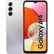 Telefony komórkowe - Samsung Galaxy A14 5G 4GB/64GB Dual Sim Srebrny - miniaturka - grafika 1