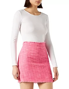 PINKO Damska spódnica Lirico 1 Gonna Stuoia Maltinta, P47_ROVENTE ROSA, 40 - Spódnice - miniaturka - grafika 1