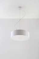 Lampy sufitowe - Sollux Lighting Lampa Wisząca Arena biała mała - SL.0117 - miniaturka - grafika 1