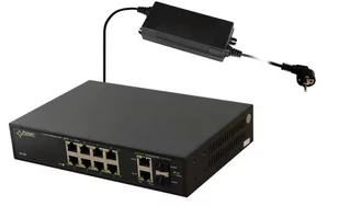 PULSAR SWITCH POE SF108-90W 10-PORTÓW 8xPoE + 2xUPLINK/2xSFP) SF108-90W - Switche - miniaturka - grafika 1