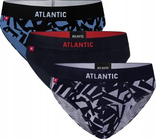 SLIPY ATLANTIC MĘSKIE MAJTKI 3MP104 SPORT 3PAK *M* - Majtki męskie - miniaturka - grafika 1