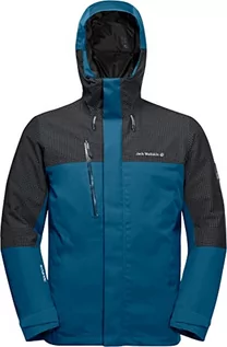 Kurtki męskie - Jack Wolfskin Dna Icefall Jkt M kurtka męska ciemny kobalt. XXL 1114731 - grafika 1