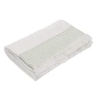 Ręczniki - Ręcznik Trevor 70x140cm white green - miniaturka - grafika 1