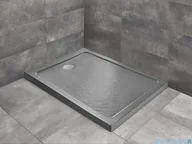 Brodziki prysznicowe - Radaway Doros F Stone brodzik 100x70x5,5 antracyt SDRF1070-01-64S - miniaturka - grafika 1