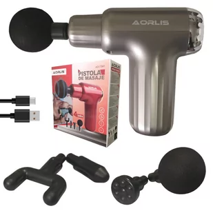 MASAŻER WIBRACYJNY PISTOLET DO MASAŻU MASSAGE GUN - Masażery - miniaturka - grafika 1
