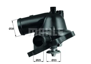 Termostat, płyn chłodzący Mahle TM 23 95 - Termostaty - miniaturka - grafika 1