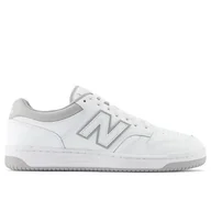 Buty sportowe męskie - Buty New Balance BB480LGM - białe - miniaturka - grafika 1