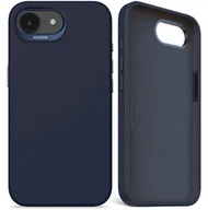 Etui i futerały do telefonów - Decoded Silicone Backcover - silikonowa obudowa ochronna do iPhone 16e kompatybilna z MagSafe navy - miniaturka - grafika 1