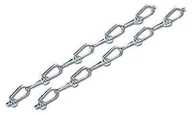 Łańcuchy i liny stalowe - ŁAŃCUCH WĘZŁOWY ' VIKTOR ' OCYNKOWANY 2.8MM - miniaturka - grafika 1