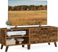 Szafki RTV - Szafka Rtv Stojak Pod Telewizor Z Półkami Duża Industrialna 140 CM - miniaturka - grafika 1